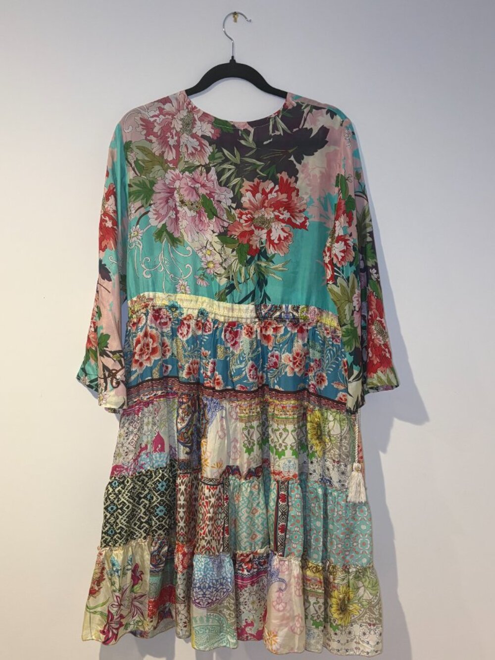 Johnny Was Gigi Silk Dress - Picture 2 of 3